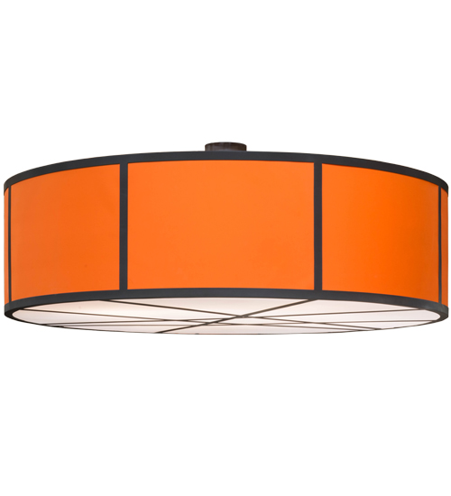 84"W Cilindro Cross Hatch Pendant | 154156