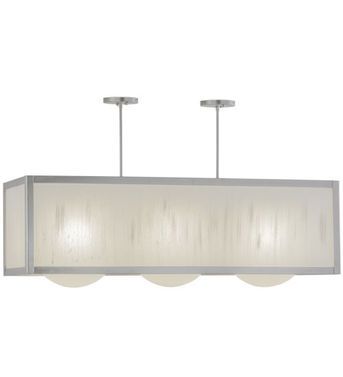 44"L Quadrato Convex 3 LT Oblong Pendant | 154699