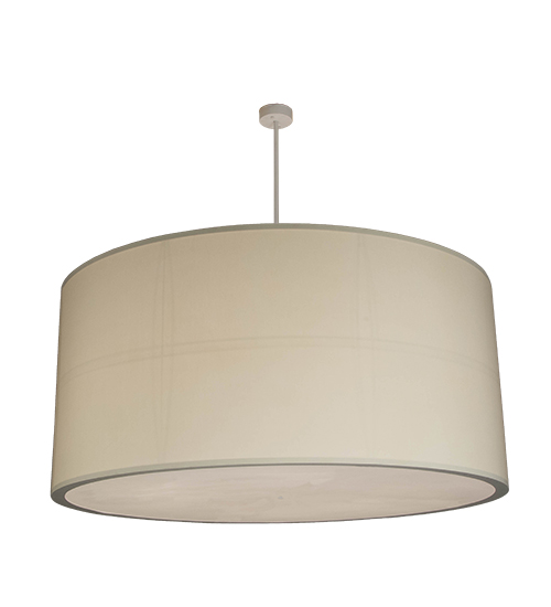 72"W Cilindro White Textrene Pendant | 154708