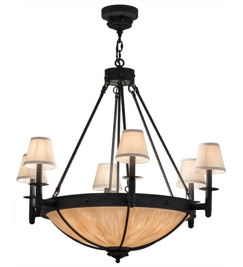 36"W Freya 6 LT Chandelier | 157167