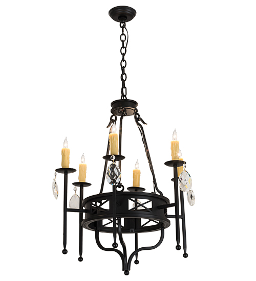 24" Wide Gina 6 LT Chandelier | 160742