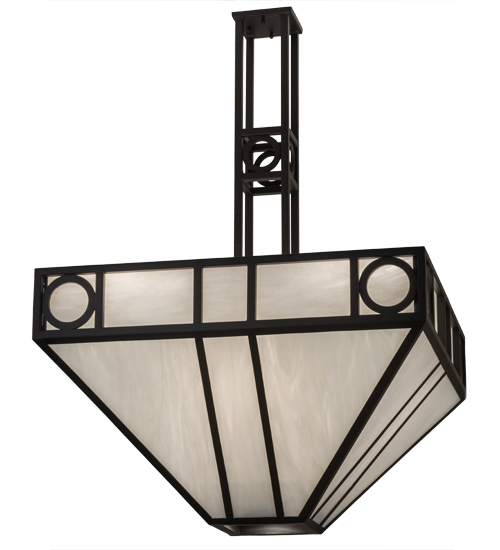 36"Sq Mission Chic Pendant | 164030