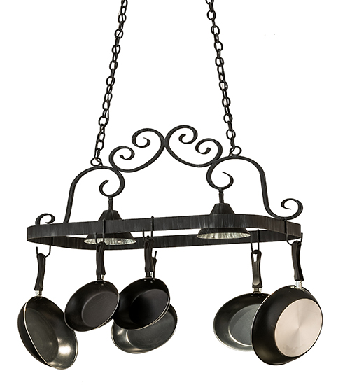 32" Long Elana 2 Light Pot Rack | 166119