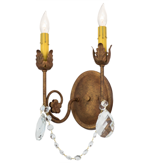 10"W Antonia 2 LT Wall Sconce | 169657