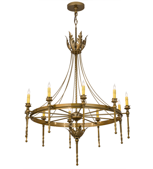 36" Wide Amaury 10 Light Chandelier | 172362
