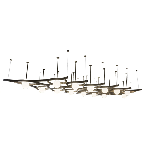 411" Long Grand Illumina Bola Oblong Chandelier | 175773