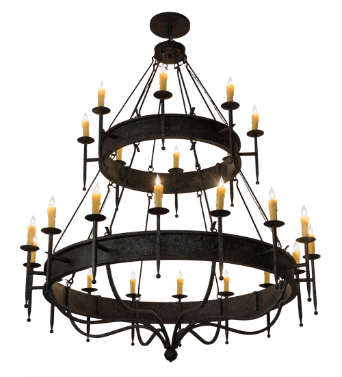 72" Wide Marta 24 Light Two Tier Chandelier | 182268