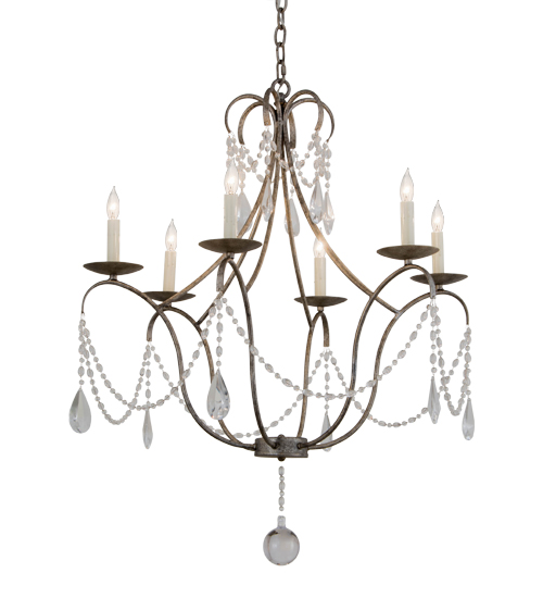 31"W Kaitlynn 6 LT Chandelier | 182544
