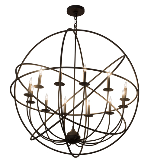 42"W Atom Enerjisi 12 LT Chandelier | 183432
