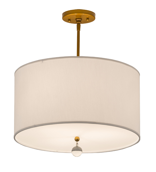 18"W Cilindro Textrene Pendant | 187097
