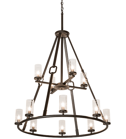 38"W Loxley Hugo 12 LT Chandelier | 189559
