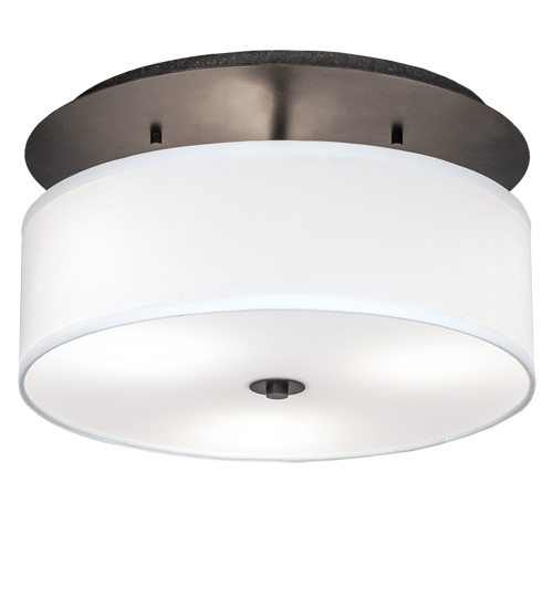 18" Wide Cilindro Textrene Semi-Flushmount | 192016