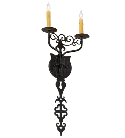 11" Wide Merano 2 Light Wall Sconce | 196246