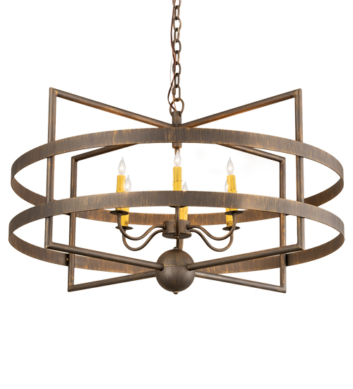 36" Wide Aldari 6 Light Chandelier | 198833