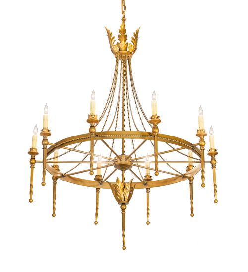 36" Wide Amaury 10 Light Chandelier | 211956