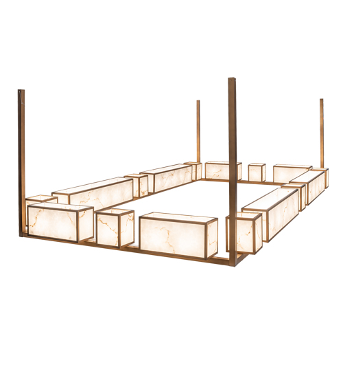 192" Long Marblesque Oblong Pendant | 215802