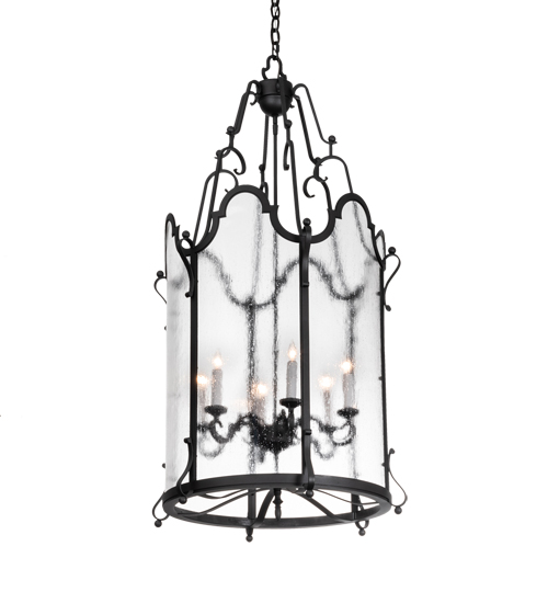 24" Wide Dubrek 6 Light Foyer Lantern | 221434