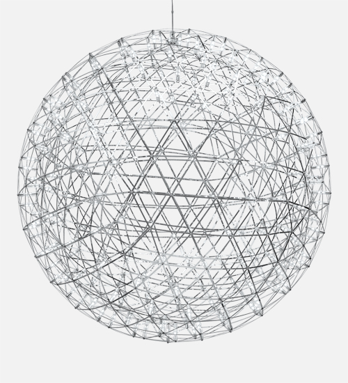 35" Wide Geosphere Pendant | 222452