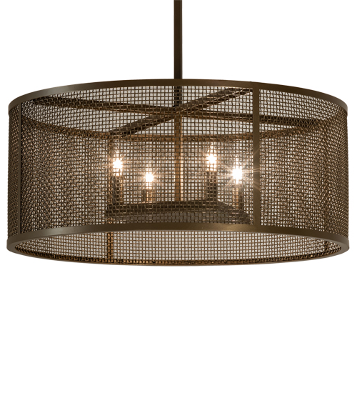 24" Wide Cilindro Rame Pendant | 233548