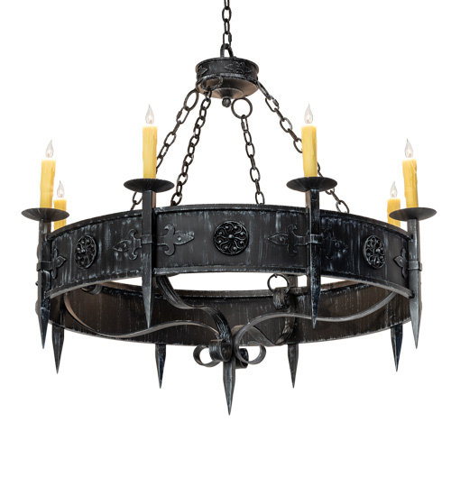 42" Wide Calandra 8 Light Chandelier | 239061