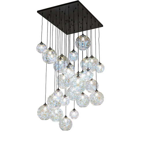 56" Long Kalos Eidos 18 Light Cascading Chandelier | 245326