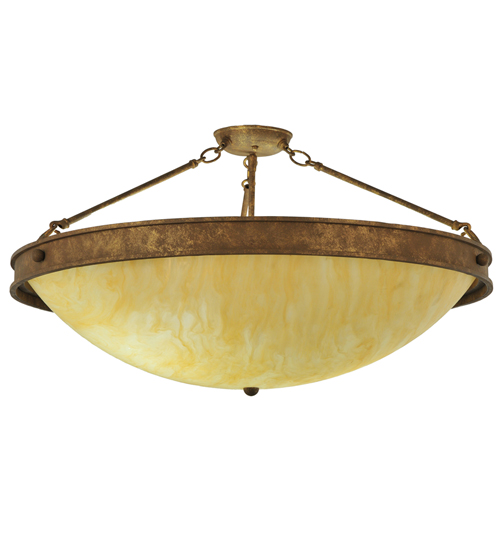 30" Wide Dionne Inverted Semi-Flushmount | 249841