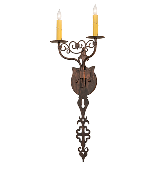 11" Wide Merano 2 Light Wall Sconce | 255157