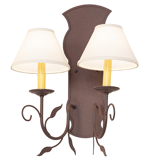 15" Wide Bordeaux 2 Light Wall Sconce | 259749