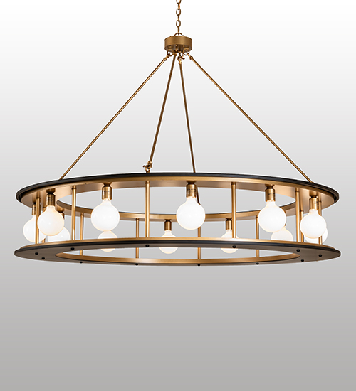 66" Wide Reginald 12 Light Pendant | 262053