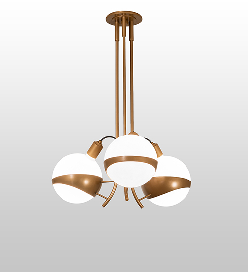 24" Wide Bola Tankini 3 Light Pendant | 271236