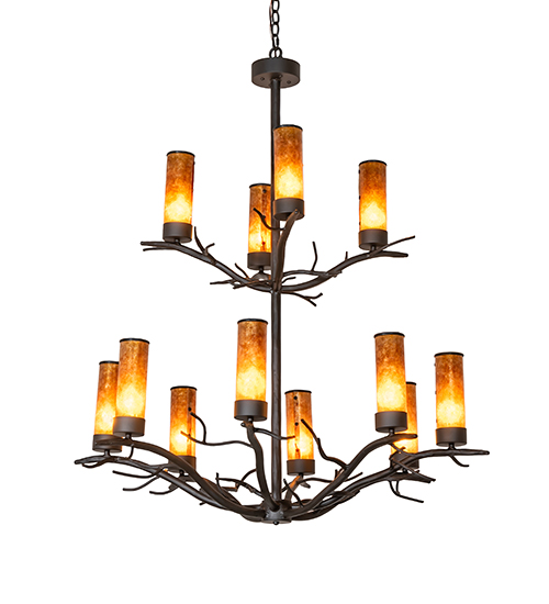 42" Wide Winter Solstice 12 Light Chandelier | 278811