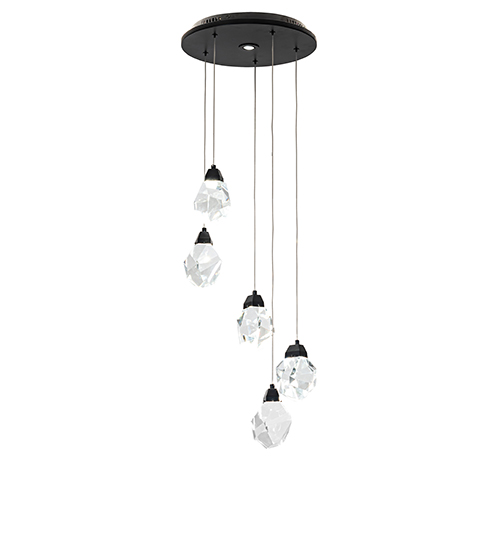 15" Wide Benning 5 Light Cascading Pendant | 279809
