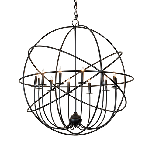 42" Wide Atom Enerjisi 12 Light Chandelier | 289705