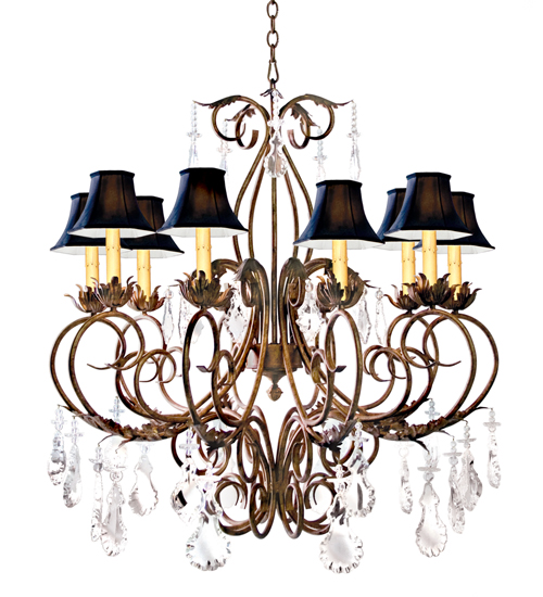 42" Wide Felicia 10 Light Chandelier | 115585