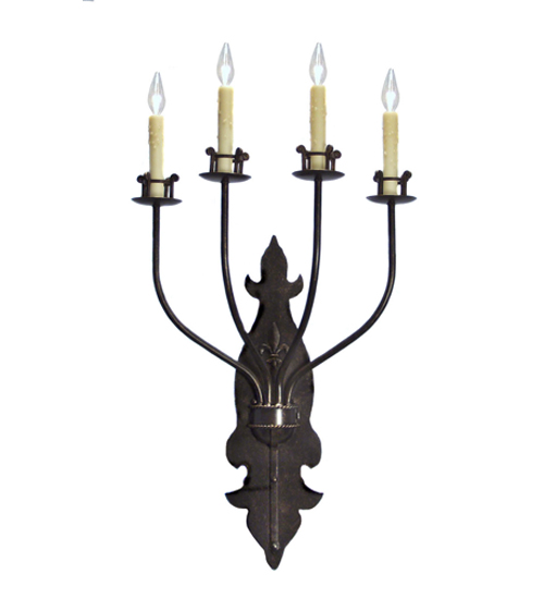 20" Wide Beatrice 4 Light Wall Sconce | 116296