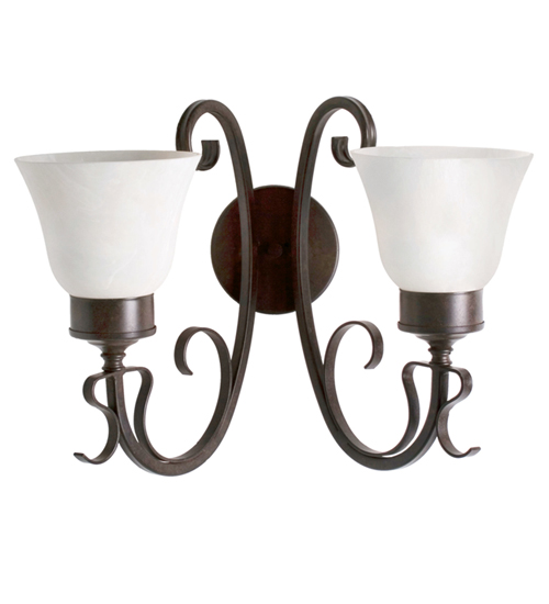 19" Wide Mirasol 2 Light Wall Sconce | 120144