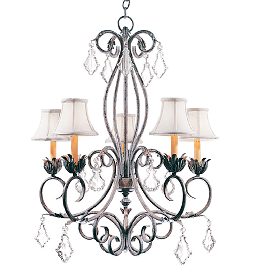 28" Wide Felicia 5 Light Chandelier | 120311