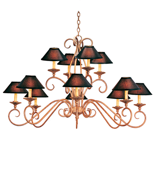 48" Wide Quinton 12 Light Chandelier | 120345