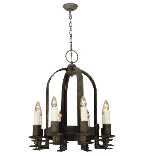 26" Wide Aragon 8 Light Chandelier | 121186
