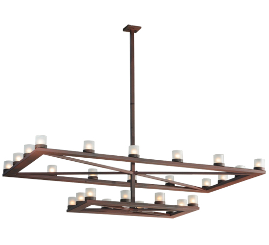 96.5"L Stratum 2 Tier Chandelier | 121911