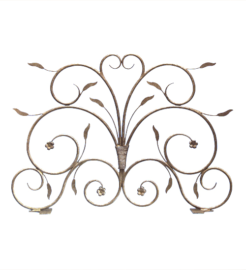 39" Wide Bordeaux Fireplace Screen | 126250