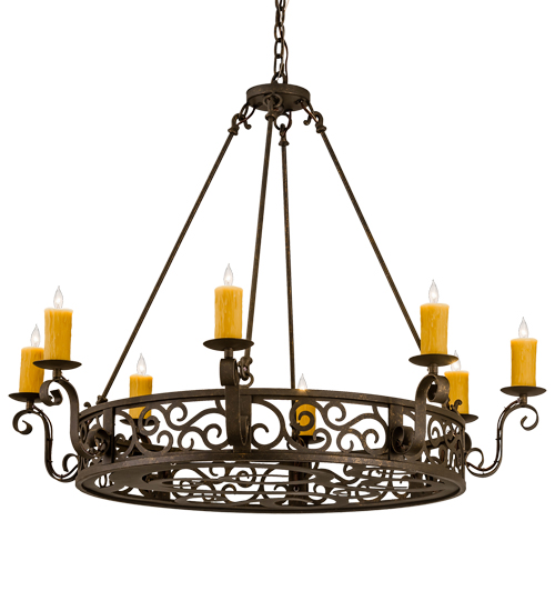 42" Wide Delano 8 Light Chandelier | 134760
