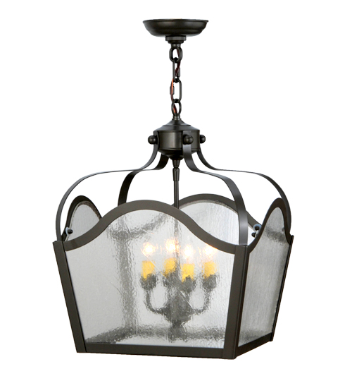 15" Square Terena 4 Light Pendant | 137164