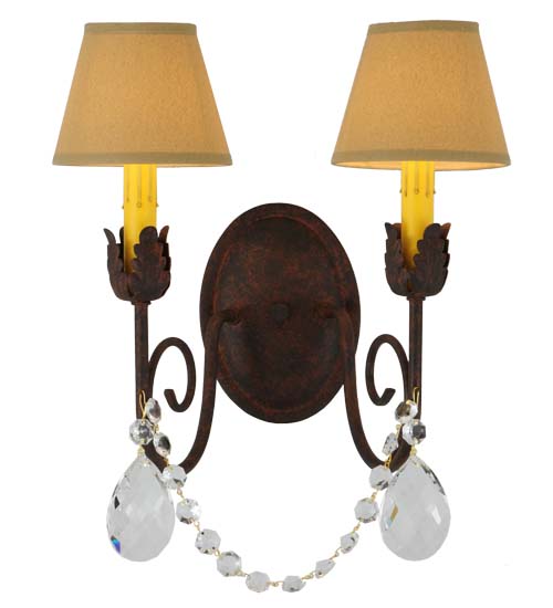 13"W Antonia 2 LT Wall Sconce | 142468