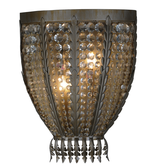 17"W Chrisanne Crystal Wall Sconce | 143450
