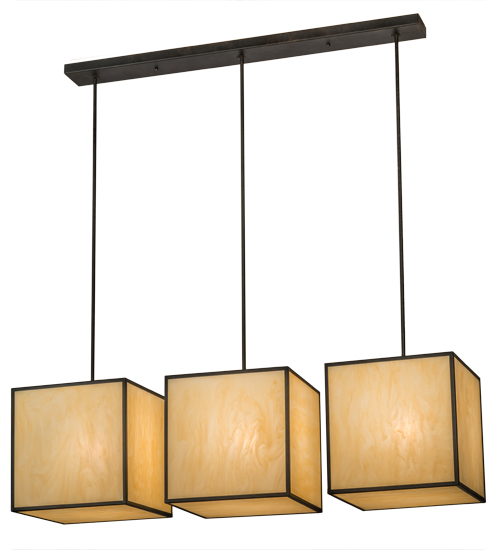 57"L Quadrato Kessler 3 LT Island Pendant | 144372