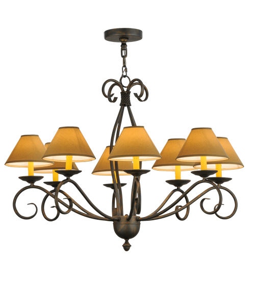 40"W Sienna 8 LT Chandelier | 145951