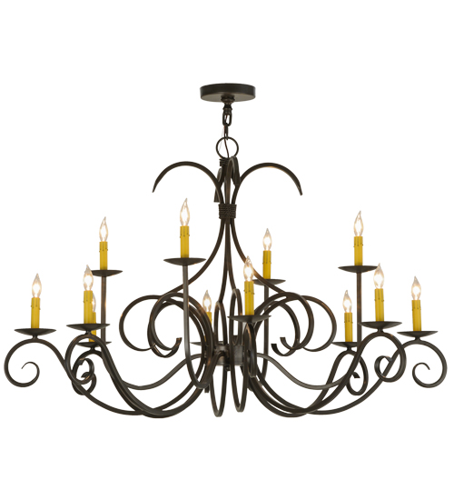 48"W Cypress 12 LT Chandelier | 146968