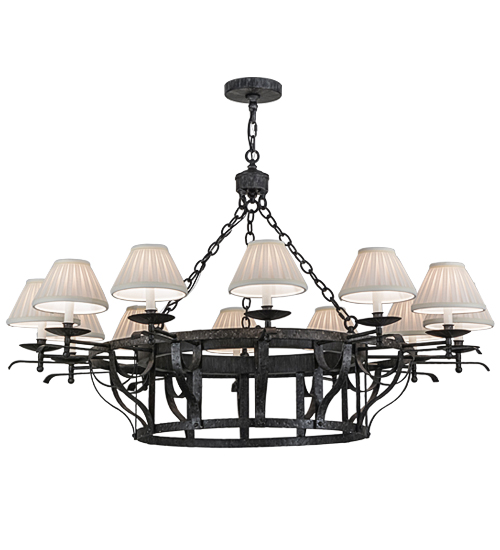 52"W Ethel 12 LT Chandelier | 148230