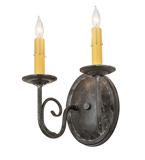 10" Wide Jenna 2 Light Wall Sconce | 149029